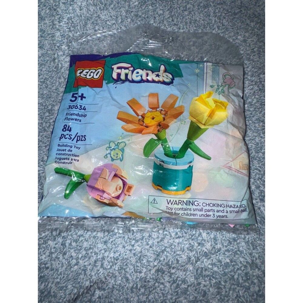 LEGO 30634 | Friends | Friendship Flowers | New In Sealed Polybag 84 pieces B22